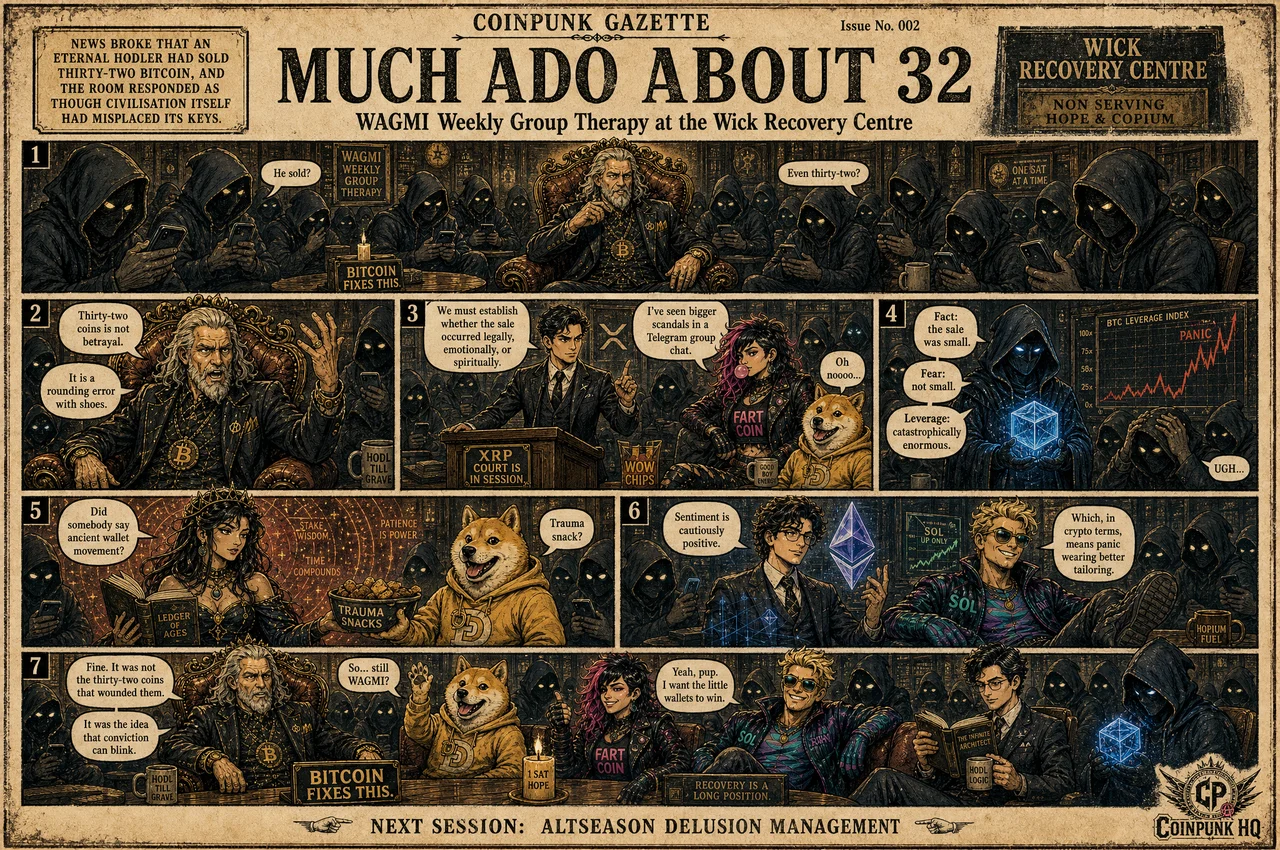 Coinpunk Gazette No. 002: Much Ado About 32